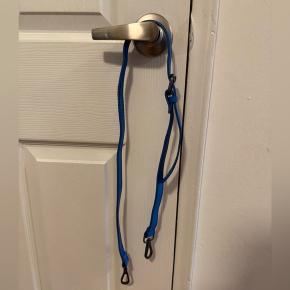 We The Free Emerson Leather Tote Bag - Sapphire Blue Free People - Picture 5 of 10